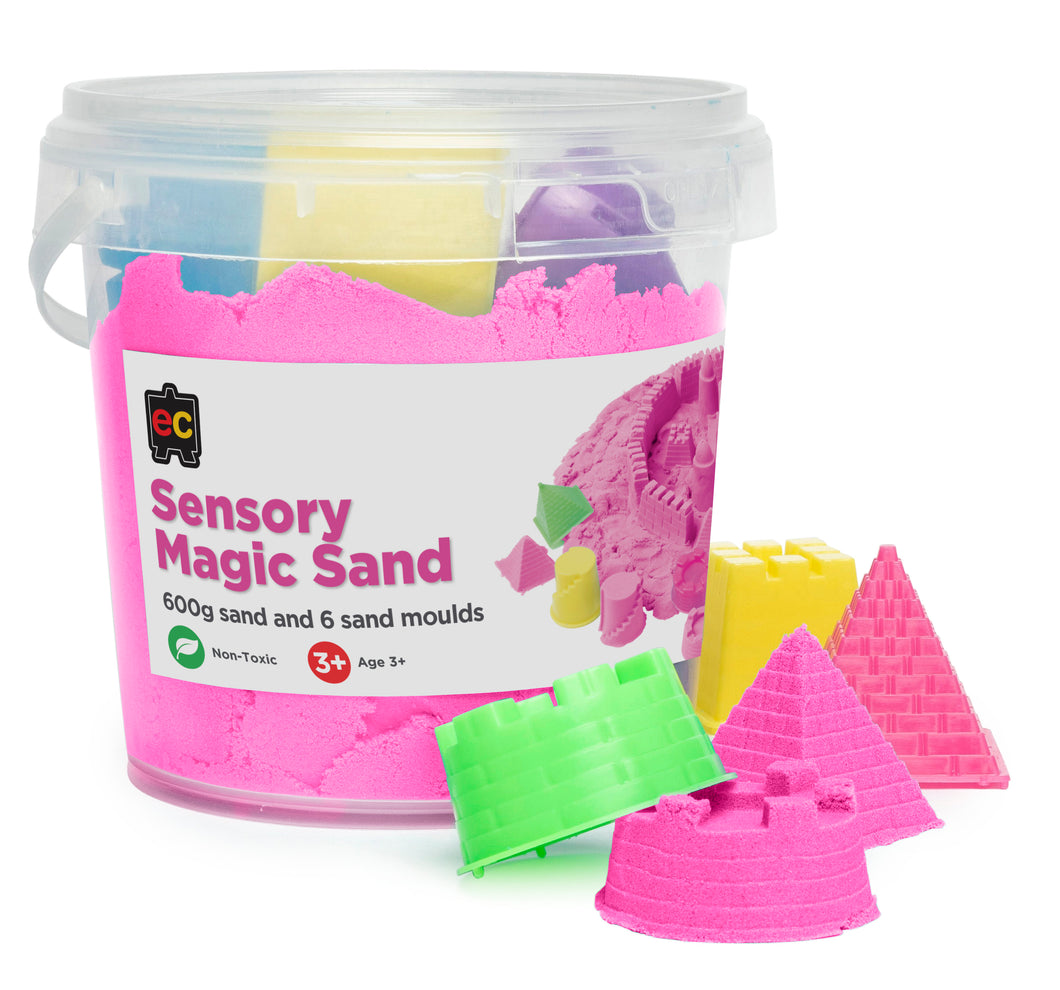 Magic Sand 600g- Pink - Blue - Green